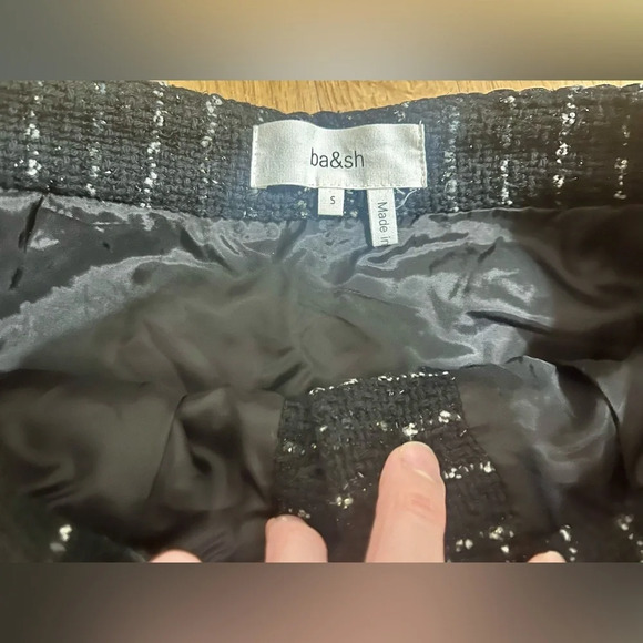 BA&SH Livia Tweed Mini Skirt - Picture 6 of 6